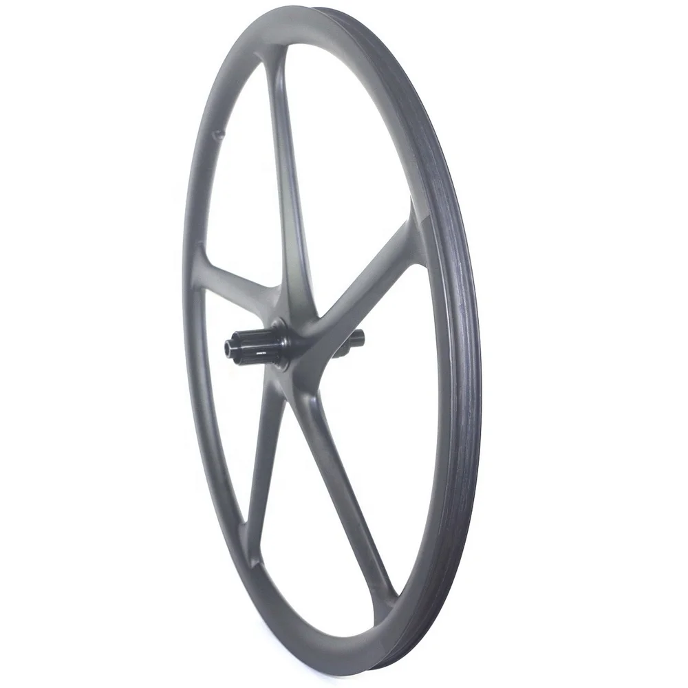 Mountain Bicyclewheel 5 Spoke Carbon Fiber Mtb Wheelset 29er Carbon Disc Wheels 27 Width Tubeless