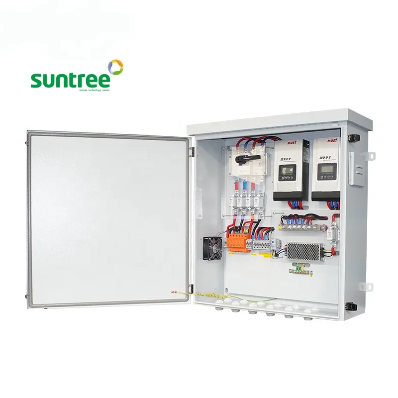 industrial electrical 2 string solar  24V -1000V dc cabinet control combiner box Vietnam