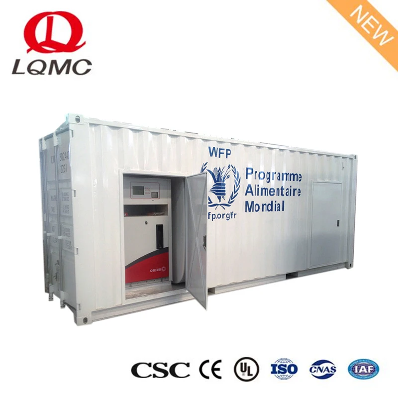 Mobile fuel tank container station with favorable price