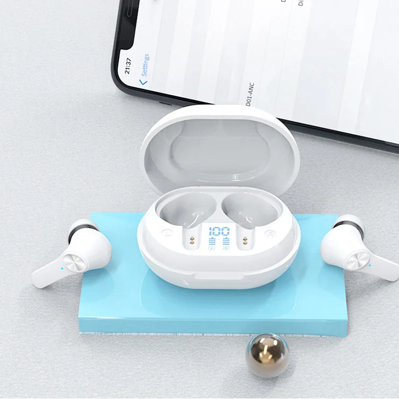 2021 TWS T120 V5.0 Earphones Y30 M11 Wireless Game Headphones With ANC M6 Auriculares M17 M8 Audifonos