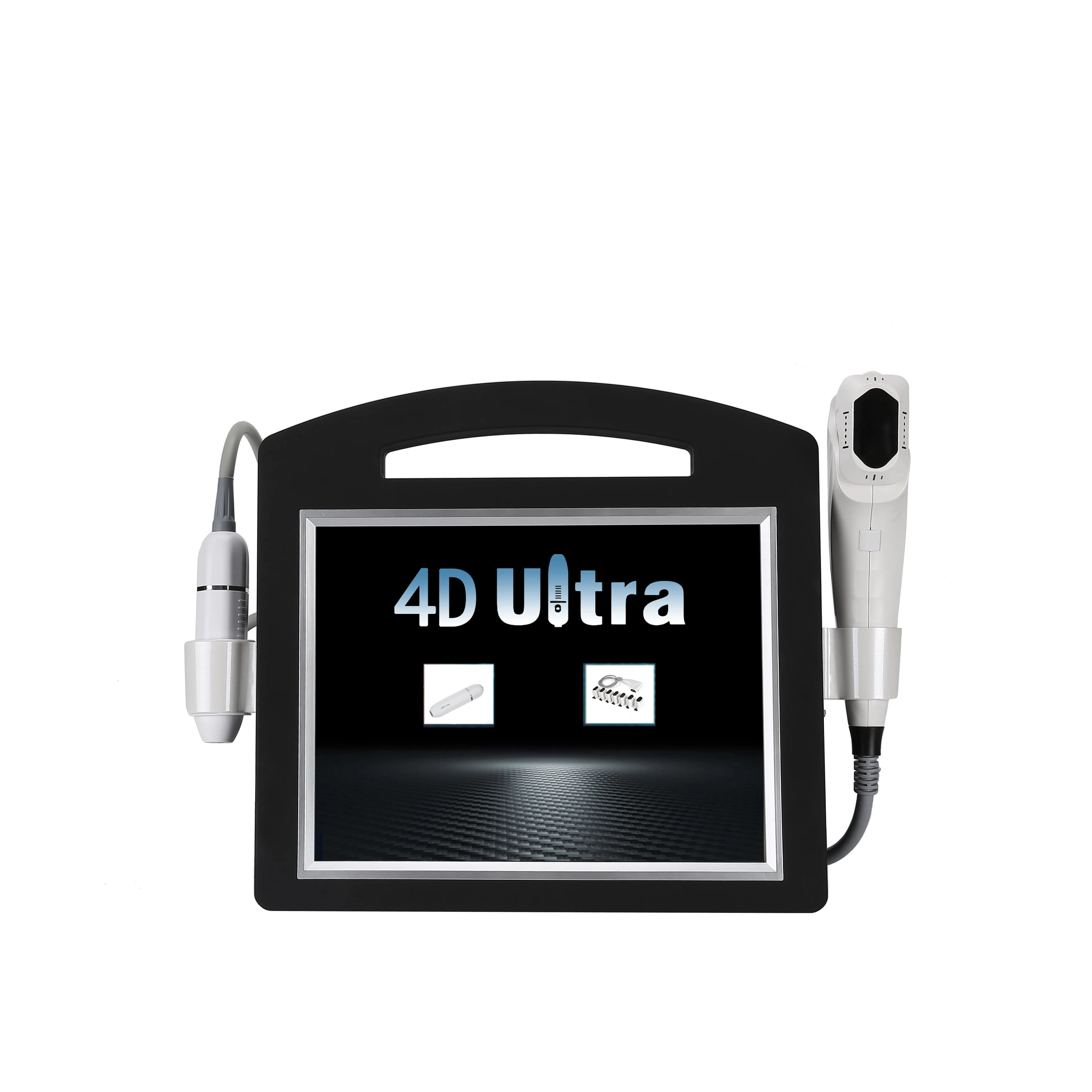 12 Lines Ultra Hifu Machine Wrinkle Remover With 8 Cartridges Hifu Vagina Massage Machine