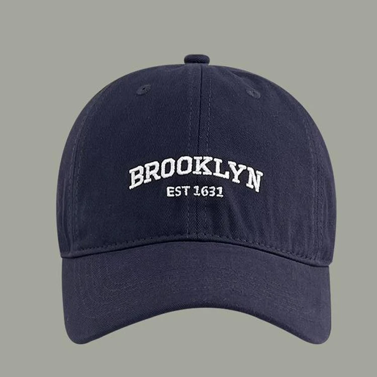 Hot Sale 3D Letter Embroidered Sunshade Hat Custom Embroidery Curved Brim Sport Baseball Cap 6 Panel Custom Logo