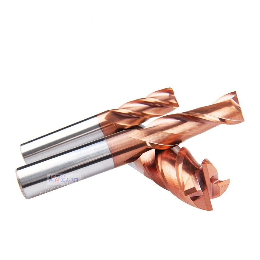 Carbide Corner Radius End Mill Internal R Knife/Tool Chamfering Milling Cutter 2 Flute Segment Corner Radius End Mill