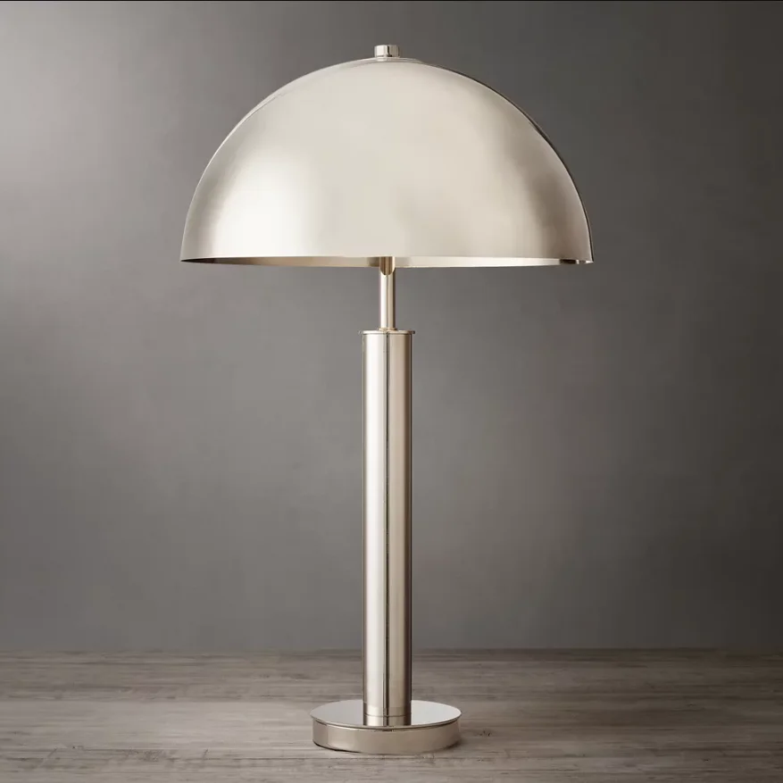 Modern Metal Mushroom Design Desk Lamp Table Lamp For Bedroom Brass Led Nightstand Decorative Luxury Table Lamp