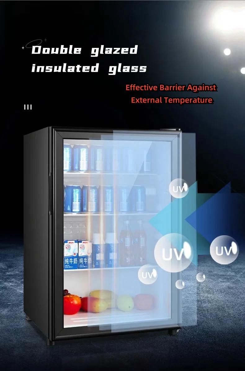 9-Custom Hotel Super Single-Temperature 40L Mini Bar Refrigerators Single Door Cold Storage Wine Room