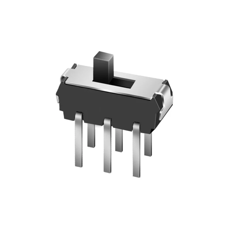6-контактный переходник с внутренней 2P2T SMD мини ползунковый Переключатель MS-22D03