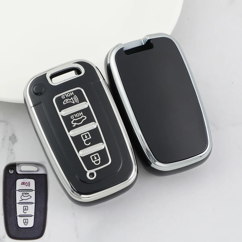 TPU Car Key Case for Kia Rio 3 K2 Ceed Cerato K3 Sportage 4 Picanto K5 Optima Sorento Niro Soul Forte Stinger Accessories
