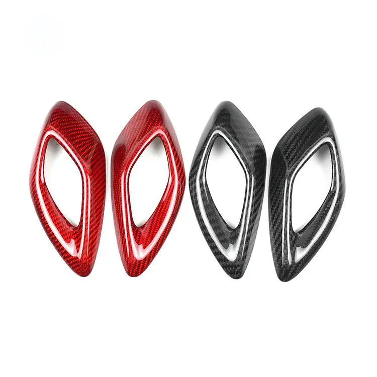 Car Interior Modified Luxury car interior True carbon fiber interior door handle frame for Chevrolet Camaro 16 models