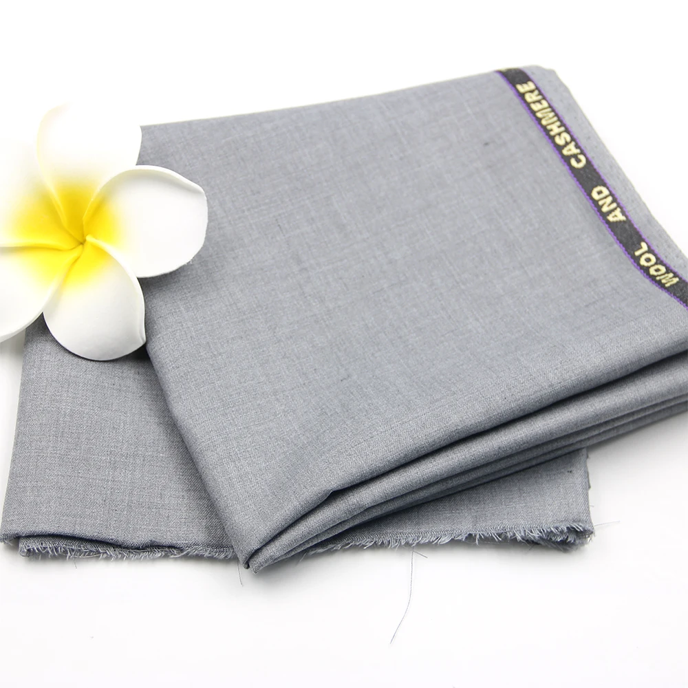 Manufacturer Uniform Plain Dyed Poly Viscose Wool Tr Suit Fabric