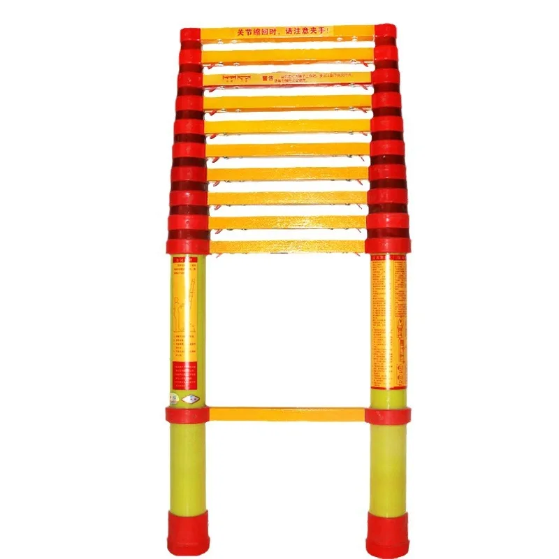 Thickened fiberglass fiber ladder portable fishing rod ladder