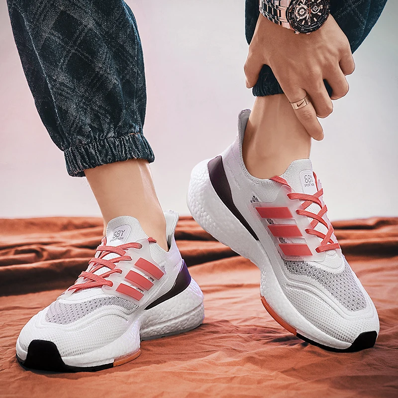 New Arrival Breathable Mesh China Outdoor Running Shoes Wholesale Stock High Quality Cheap Price Men Sport Running Shoes For Men