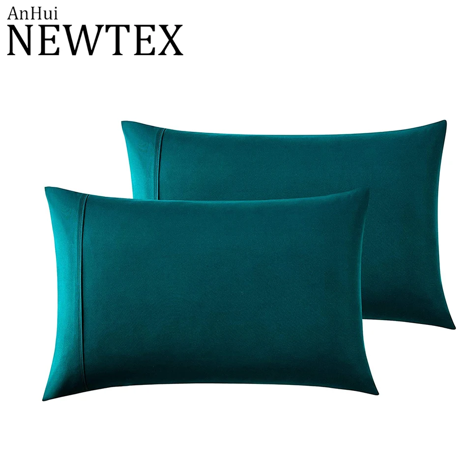 High Quality Custom Microfiber Hilton Pillowcase Sublimation Embroidered Pillowcases