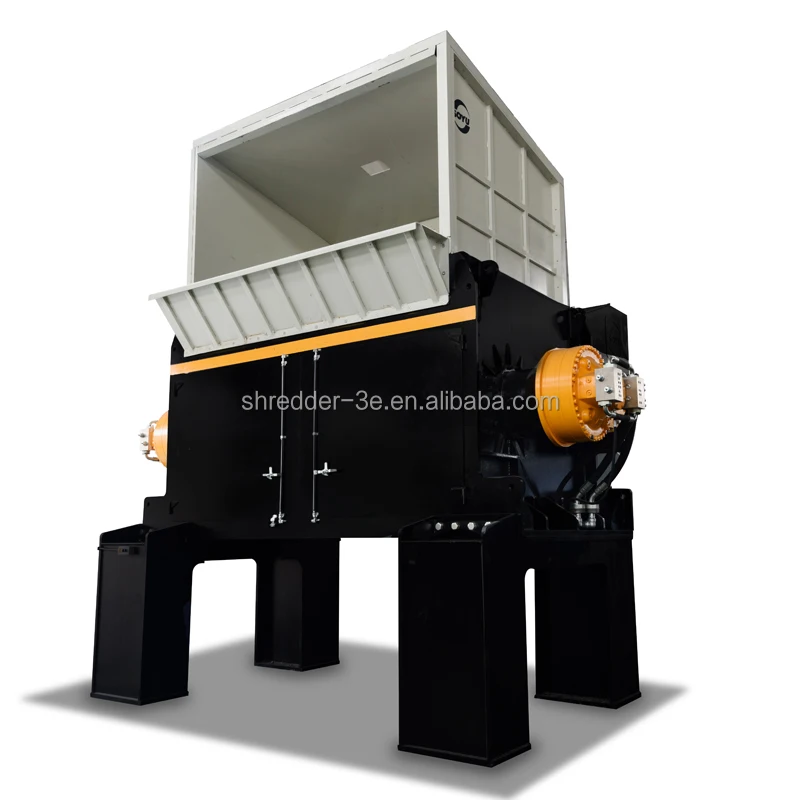 Custom Wood Plastic Shredder Single Shaft Crusher Plastic Crusher Machine For Sale