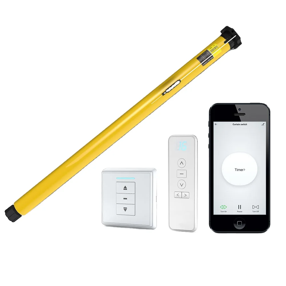 Автоматические 25 мм умные трубчатые роликовые жалюзи ZigBee двигатель постоянного тока RF433 дистанционная трубка 38 мм умный LifeTuya Alexa Google Home Голосовое управление