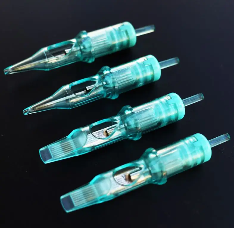 Viper коробка из 20 игл quadron картридж для татуировочных голубой
