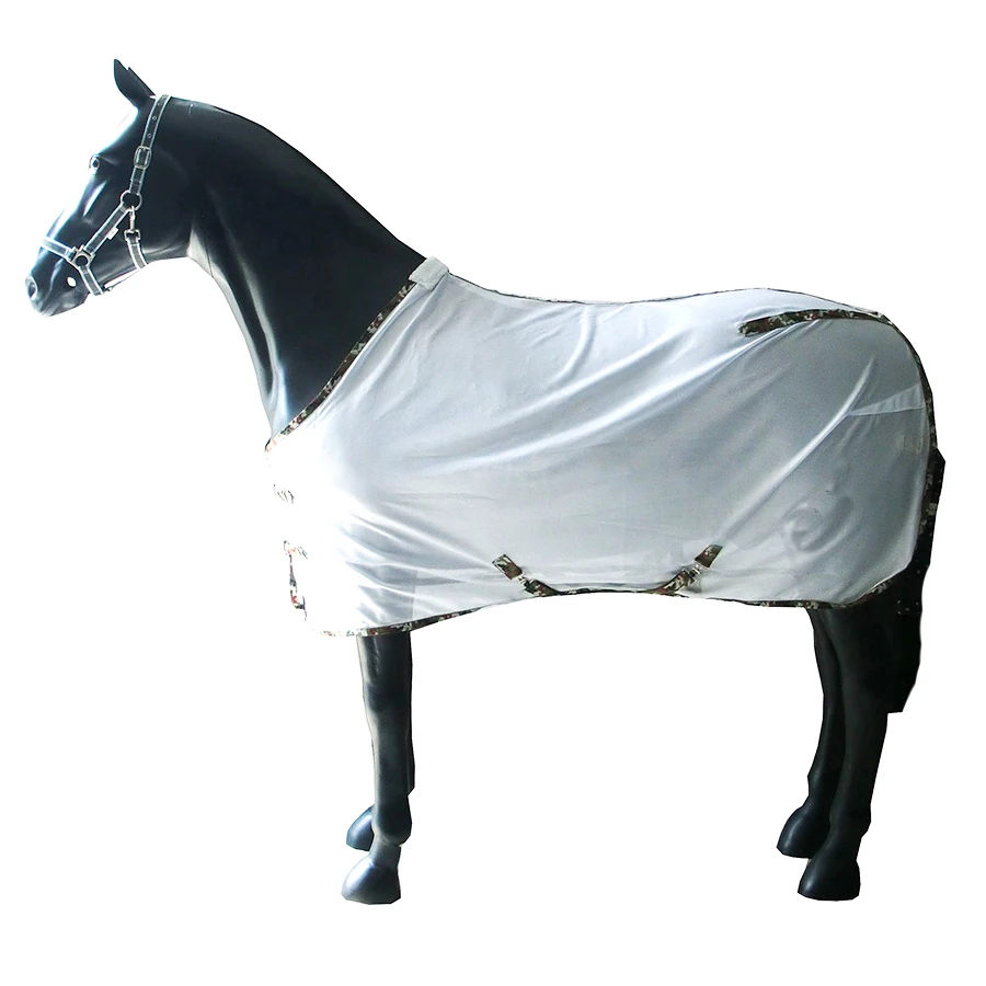 Wholesale High Quality Custom Design Mesh Horse Clothes Summer Horse Fly Rugs Combo Fly Sheets