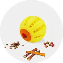 Laroo Luxury High Quality American Warehouse pet chew dog toy dog IQ Training ball bone for all kinds dog