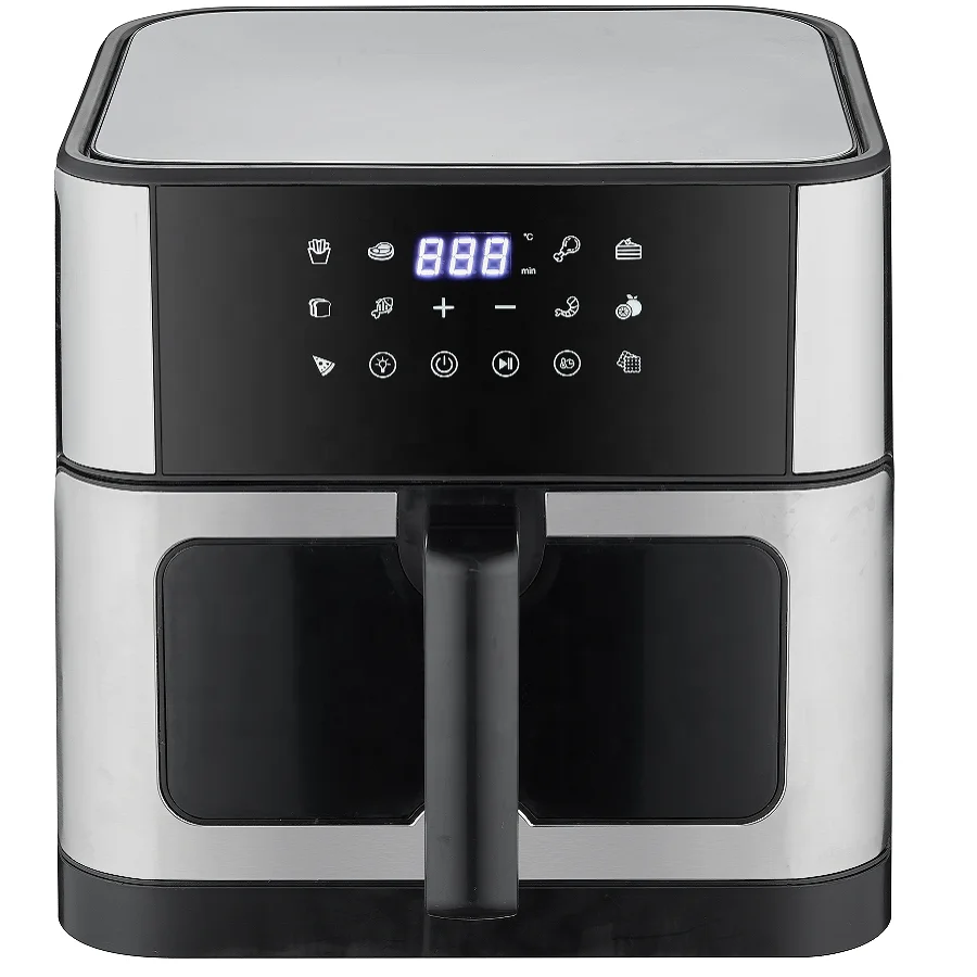 High quality Air fryer, independent cooking zone deep fryer with CE/CB/RoHS/LFGB/ETL Certificates, smart digital display fryer