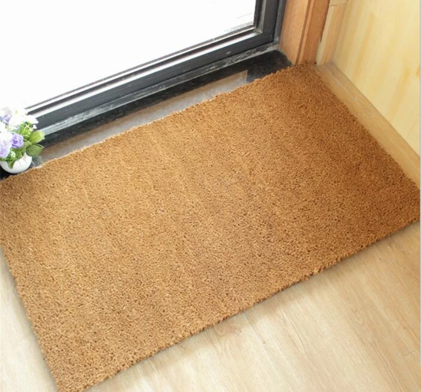 Good Quality Coir Doormat Blank Indoor mat Outdoor Mat Printed DIY Anti Slip doormats blank PVC Coconut Doormats