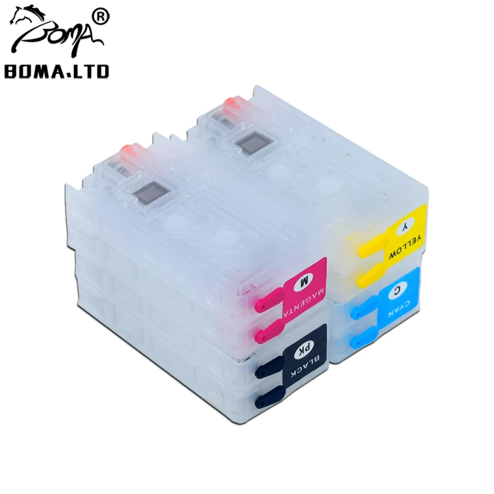 Sjic22p Refillable Ink Cartridge  Without Chip For Epson Colorwork TM-C3500 C3500 C3510 3520  label Printer
