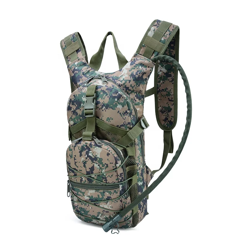 LUPU (Contains bladder) Military tactical water hydration pack backpack for army outdoor travel hiking cycling