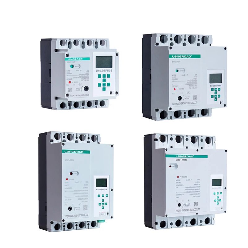 Hot sale 125A 250A 400A 630A 800A 400V 50 Hz remote monitoring Smart molded case circuit breaker MCCB 250A with RS485