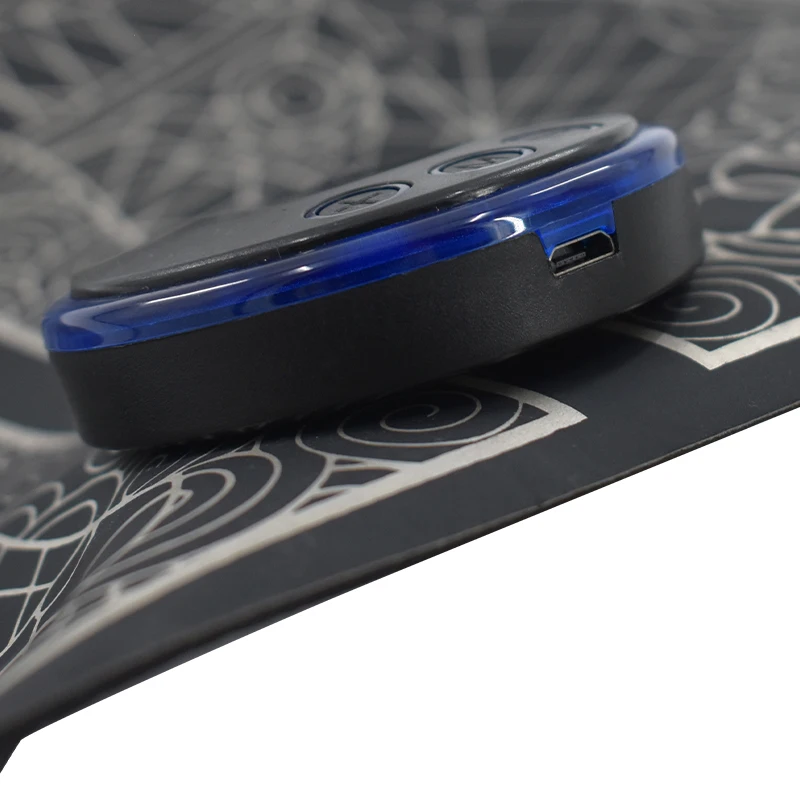 Vibrating Electric Rechargeable Foot Massage Cushion For Muscle Relaxation EMS Foot Massage Cushion