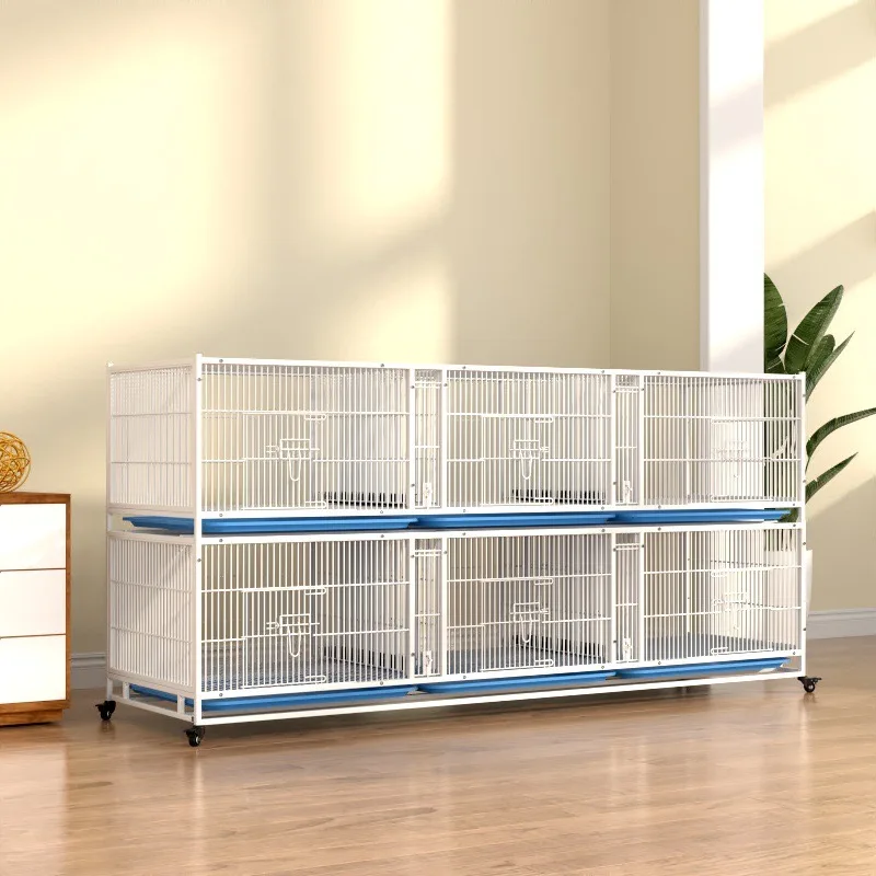 High Guality Movable Stackable Breeding Bird Cages Luxury Large Bird Cage Metal Canary Parrot Cages