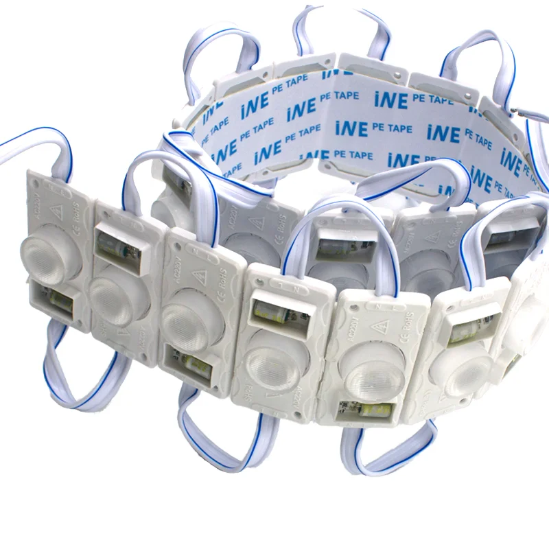 1SMD Module  220V LED Modules Light Mini LED Injection Modules for Billboard Signs Advertisement Box Backlight Pixel Letter Sign