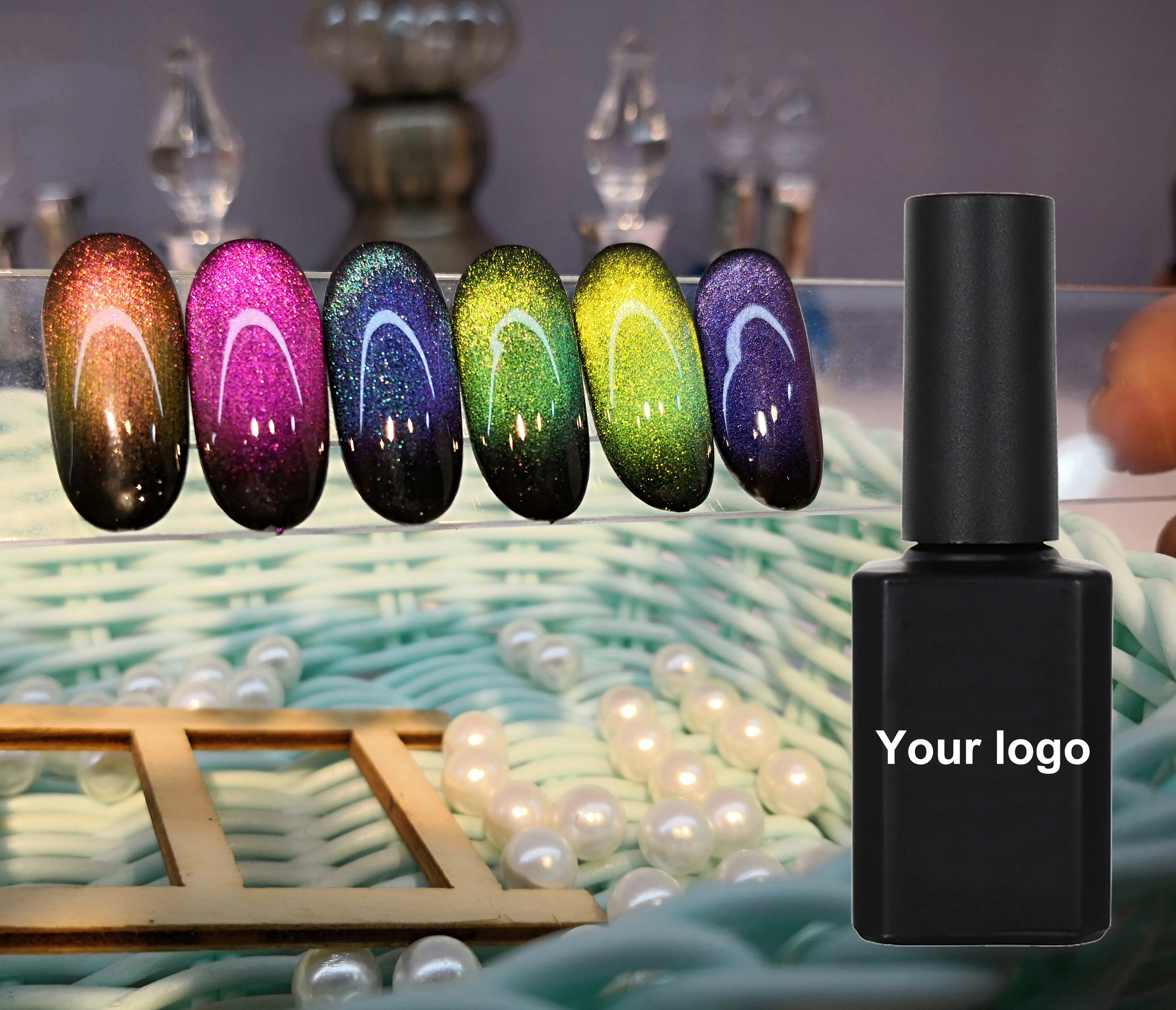 
Wholesale Soak Off High Quality New Arrival 5D Magnet Cat Eye UV Gel Polish Chinese Supplier 