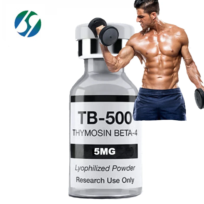
USA warehouse 5mg bodybuilding peptide tb500 / 5mg TB 500 / tb-500 powder 