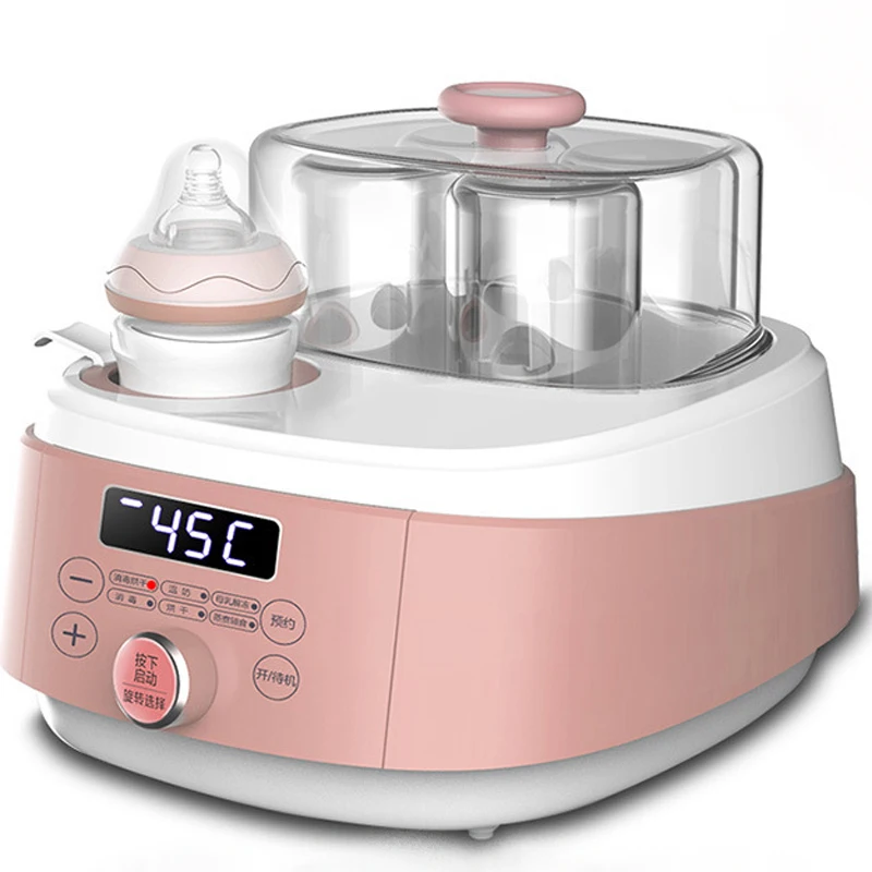 Accept test order Baby Milk Bottle Warmer Sterilization Bpa Free Electric Baby Feeding Bottle Steam Sterilizer And Dryer