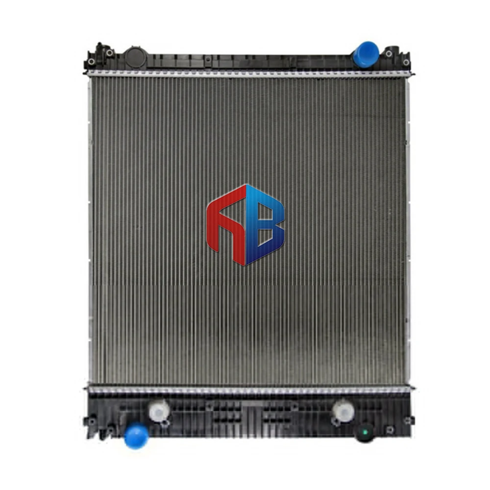 OEM A0525423002 20011749 Heavy truck radiator for Freightliner Business Class/M2 truck 2 row water cooling radiator manufacturer