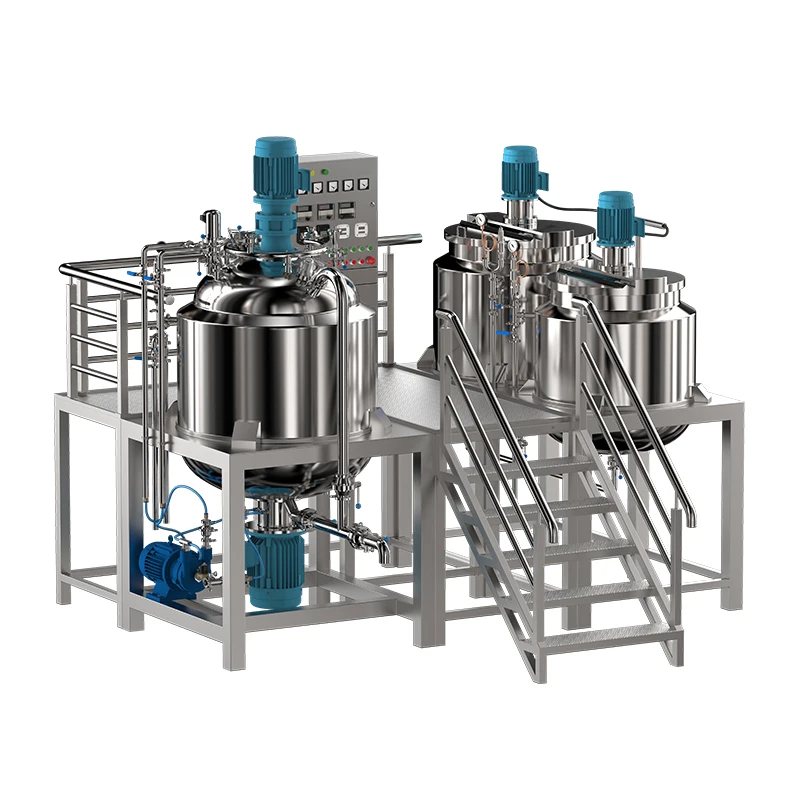 vacuum emulsifying machine for vaseline making equipment