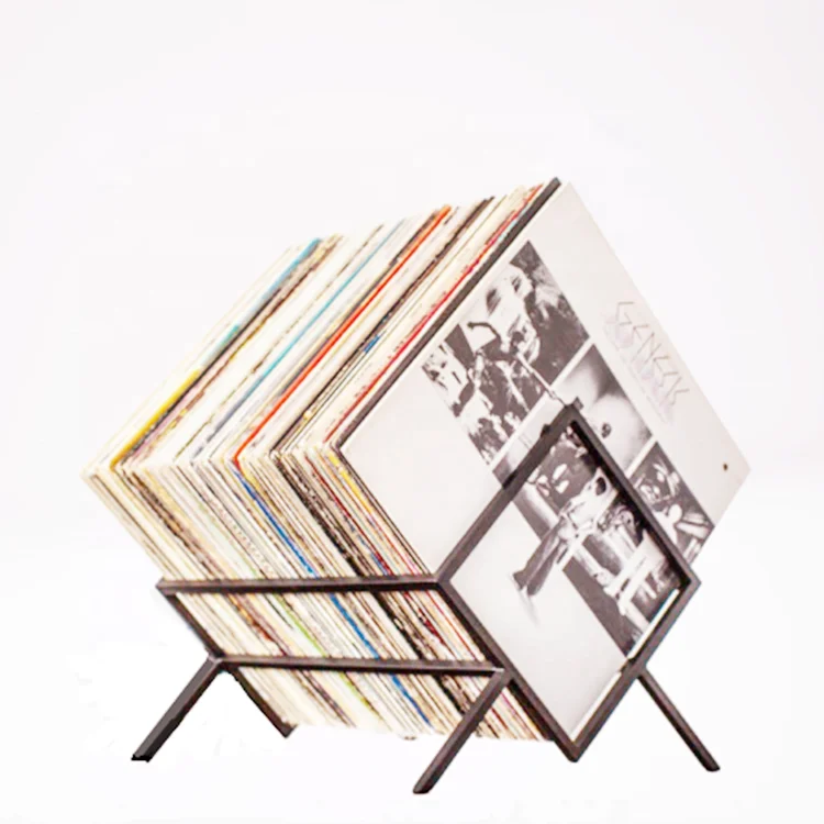 RUIMEIXIN  LP Album Stand CD Storage Rack Vinyl Record Storage Rack record player stand