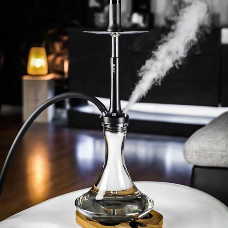 Китайский завод по производству кальяна оптовая продажа doosa sheesha Подарочная коробка версия из нержавеющей стали портативный hukka русский кальян