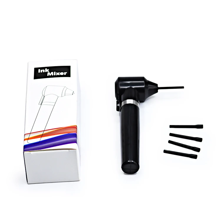 Татуировка Перманентный макияж Электрический смеситель чернил микроблейдинг бровей Цвет питания Инструмент для перемешивающего устройства машина мануального татуажа пигмент