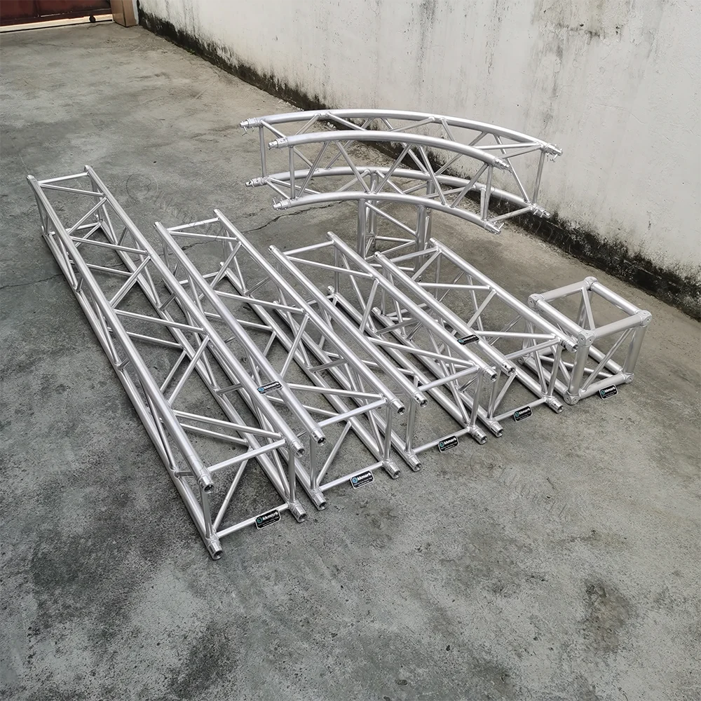 kkmark 5ft 6ft 8ft f34 f44 290mm outdoor activity event concern dj lighting stage floor roof truss aluminum system construction