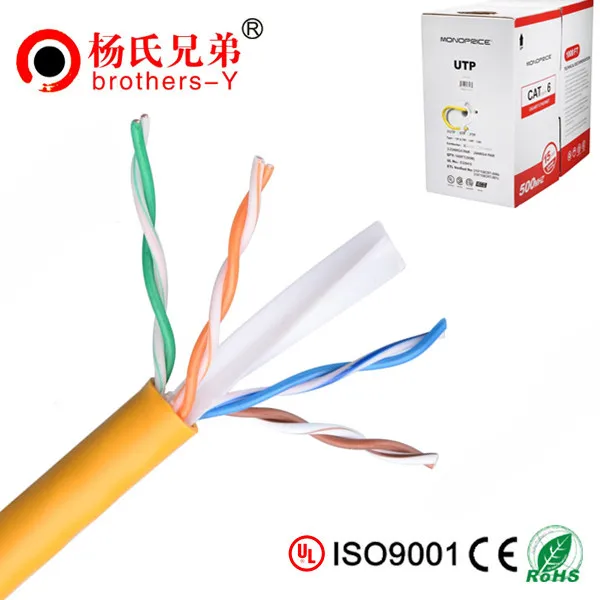  Лидер продаж 4 пары сетевой кабель cat6 медный