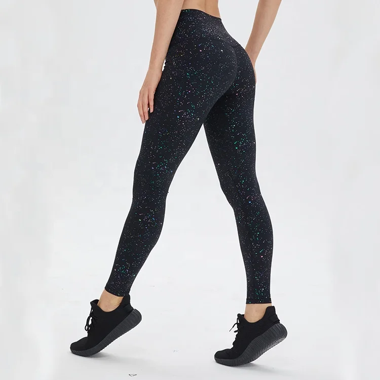 
Cheap shiny black leggings wholesale young girls leggings women sport yoga leggings pant 
