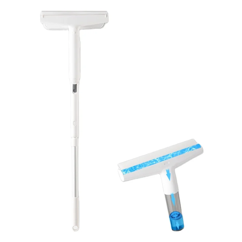 2021 New Design new can collect water glass cleaning shower squeegee silicone rubber squeegee window wipers mini window squeegee