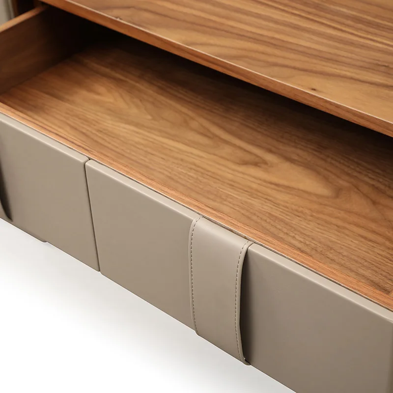 Living room oak furniture modern design coffee table wooden center coffee table