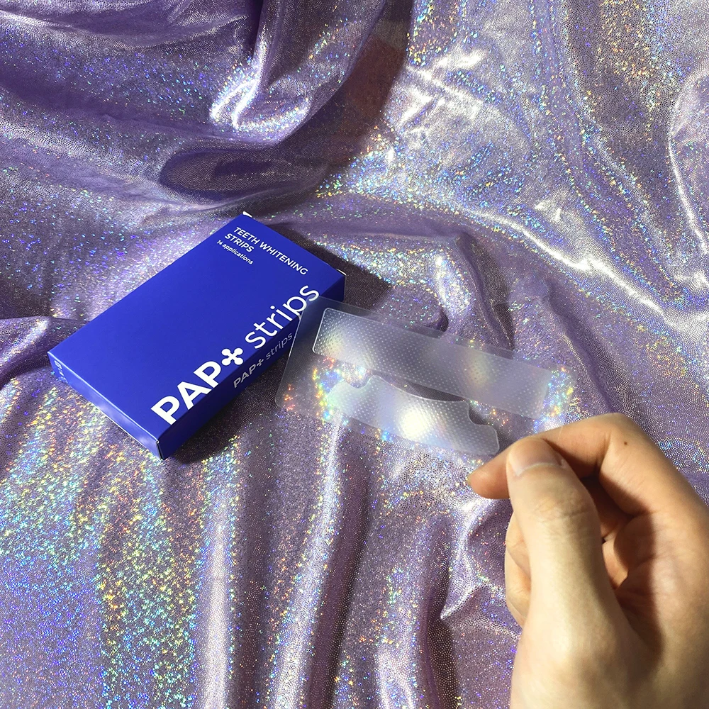 V34 PAP Purple Teeth Whiten Strips Pajero V34 Accessories for Sensitive Teeth