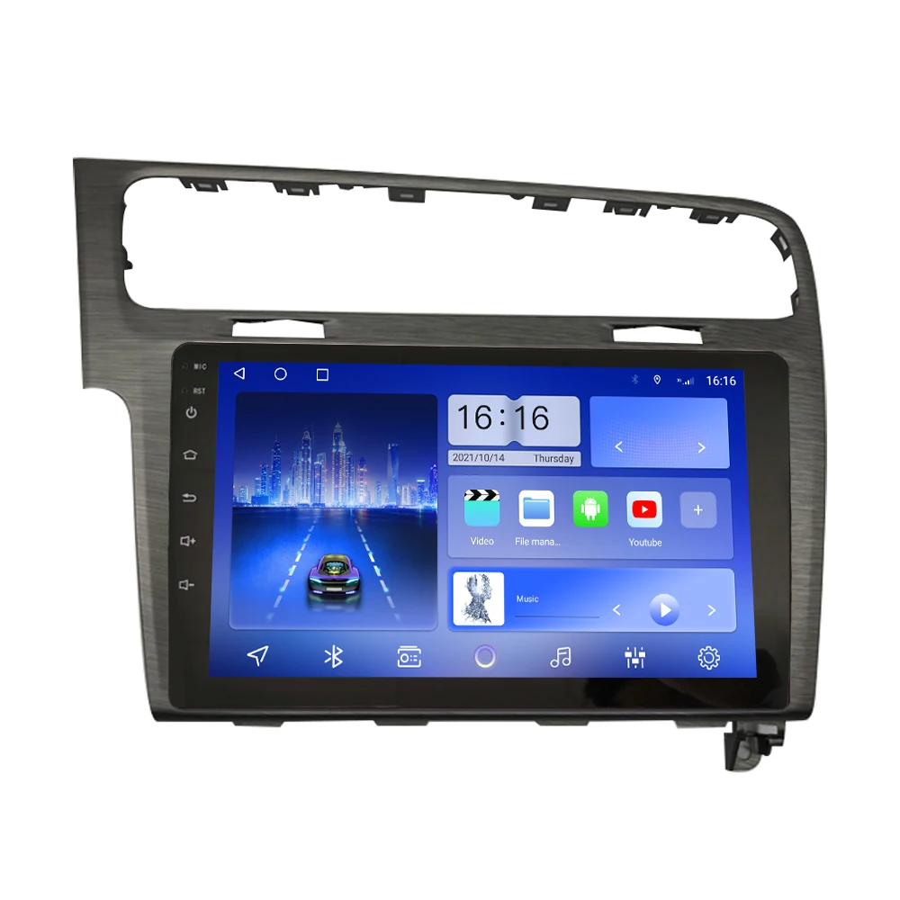Car Radio For  VW Golf7 2014-2019 2Din Android Octa Core Car Stereo DVD GPS Navigation Player Multimedia Android Auto Carplay