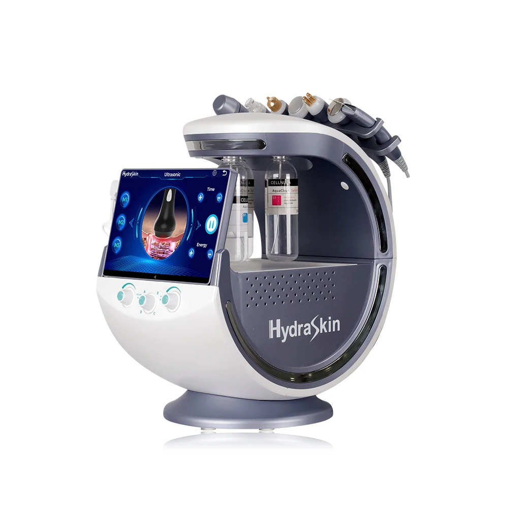Portable Hydraskin Bubble Aqua Peel Facial Skin Care Hydro Oxygen Dermabrasion Water Peeling Microdermabrasion Machine