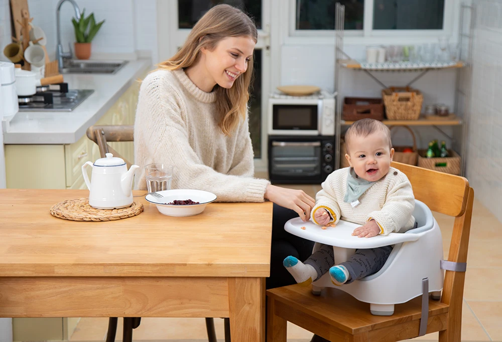 
Summer Portable Highchair Table Combination Kids Rest Baby High Chair 