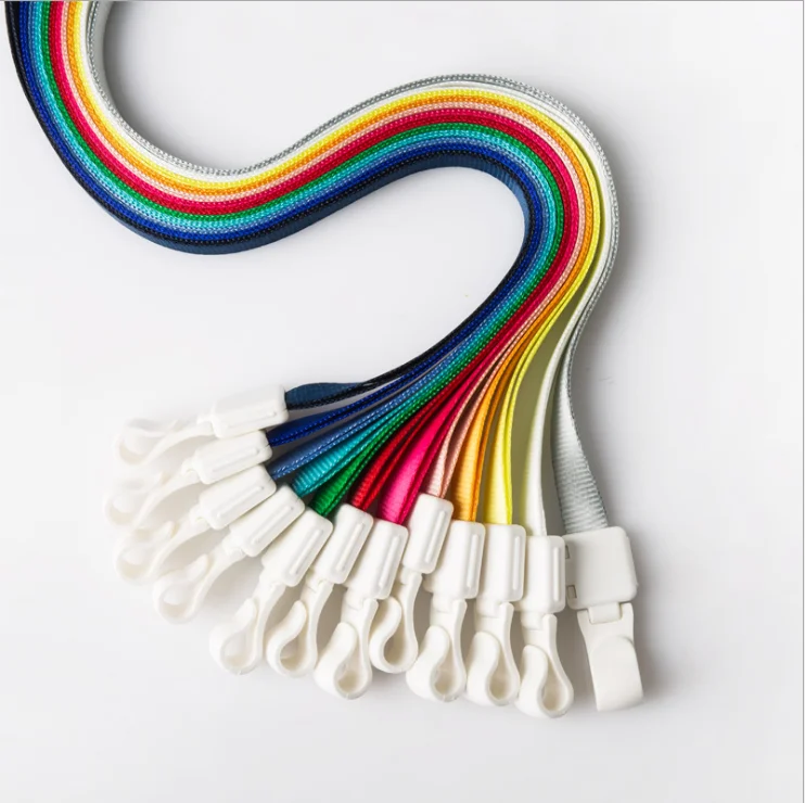 
Various Good Quality 100% Polyester Custom Id Card Holder Key Lanyards 