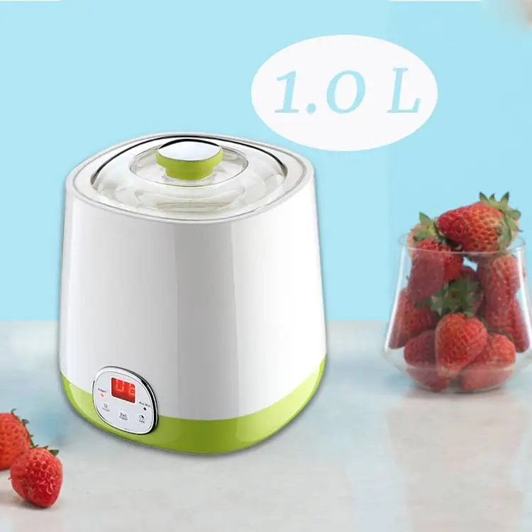 Kitchen Appliance Portable Electric Automatic 1.0L Mini Yogurt DIY Tool Plastic Container Yogurt Maker