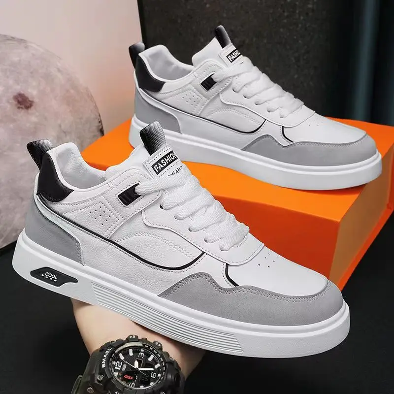 Latest lace up canvas casual sneaker shoes men walking shoes
