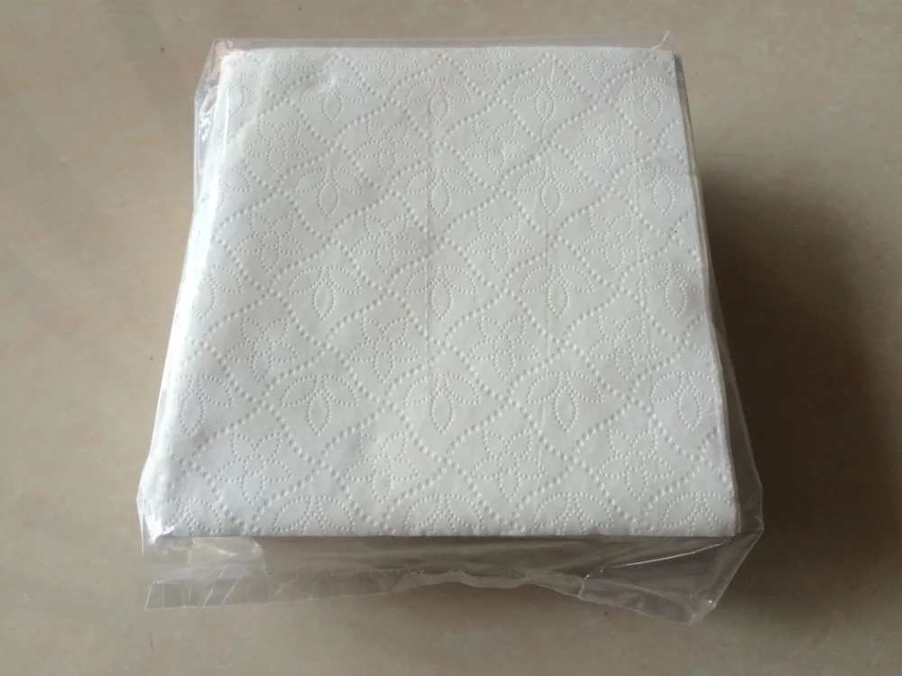 Semi auto napkin tissue paper bag sealing machine